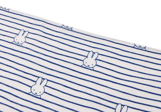 Langes gaze de coton | 70cm | Miffy Stripe