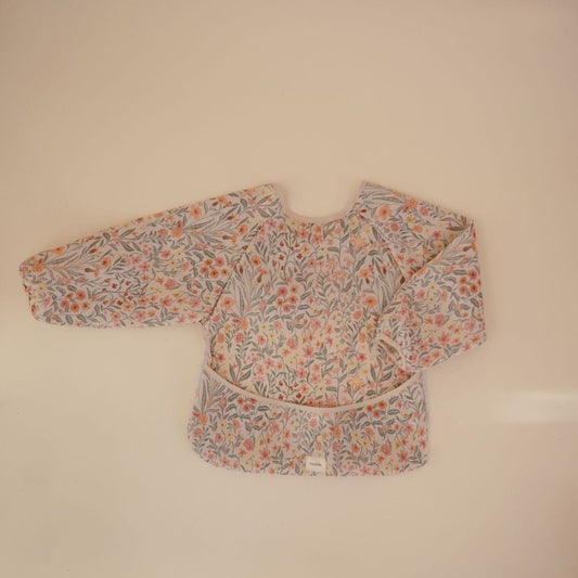 Bavoir à manche I Pastel