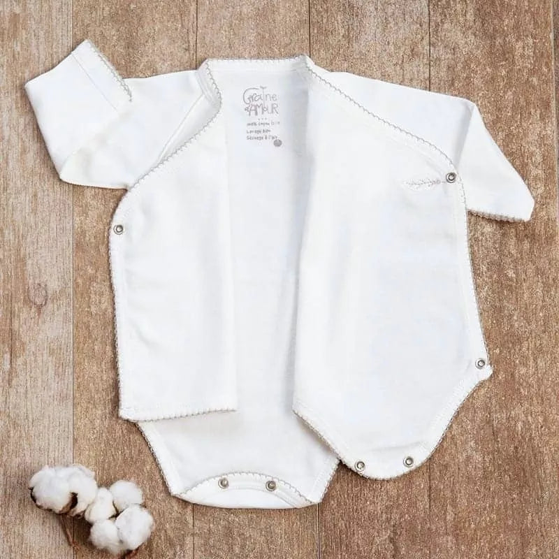 Body pour bébé prématuré I Blanc