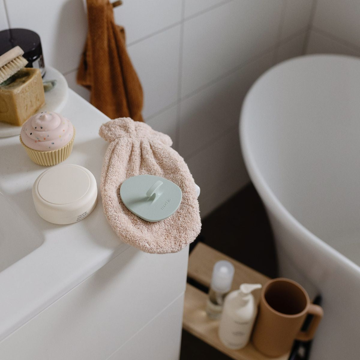 Brosse pour croûte de lait I Vert