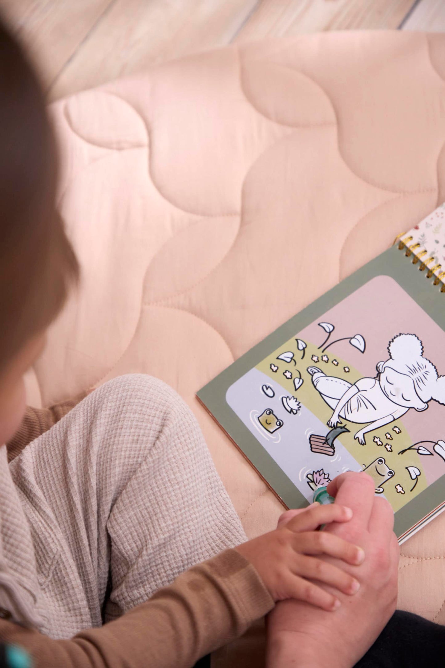 Livre de coloriage à l’eau I À la forêt
