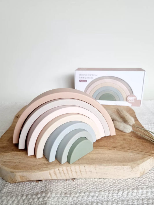 Jeux d'empilage Arc-En-Ciel