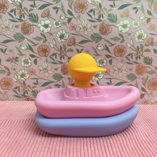 Jeux de bain I Bateau et capitaine Rose