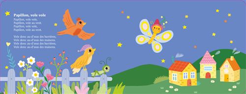 Livre de comptine I Livre de comptine des petites bêtes