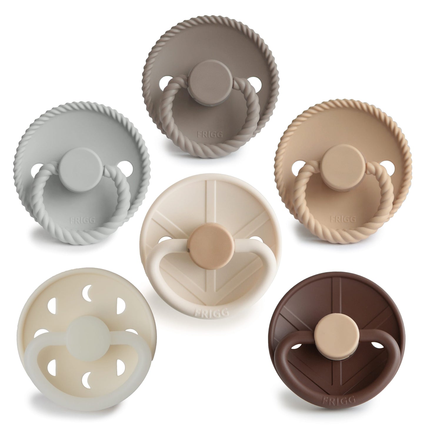 Lot de 6 tétines | Earthy Wonder