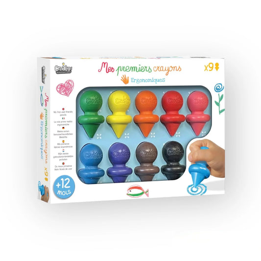 Mes premiers crayons I 9 crayons