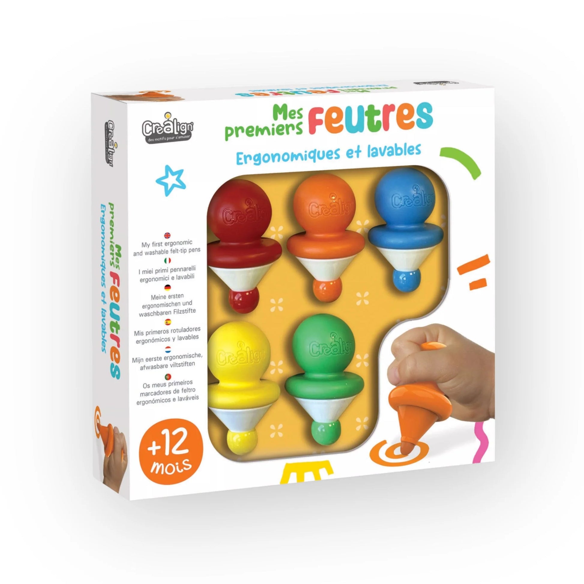 Mes premiers feutres | 5 Feutres