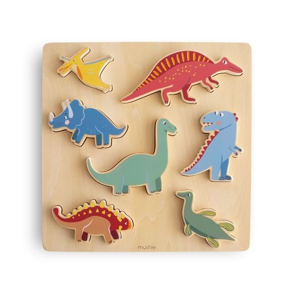 Puzzle en bois I Les Dinosaures