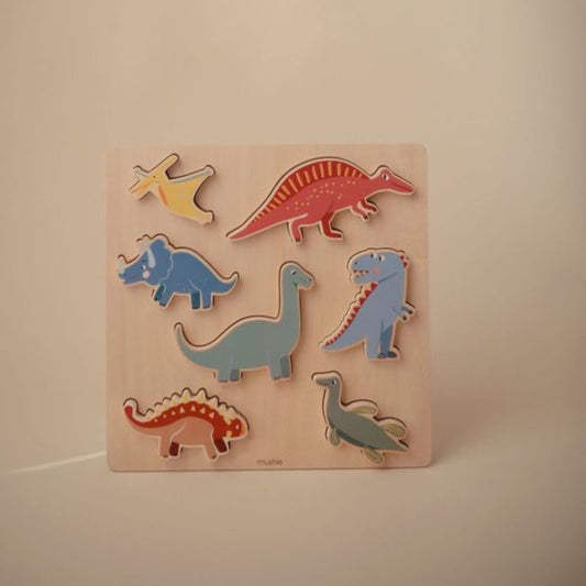 Puzzle en bois I Les Dinosaures