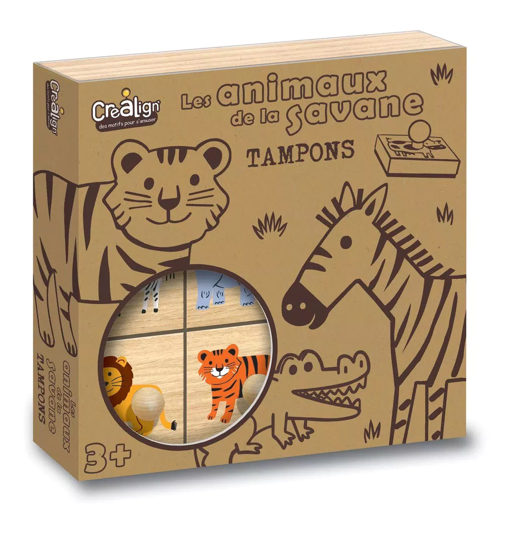 Tampons en bois I Savane