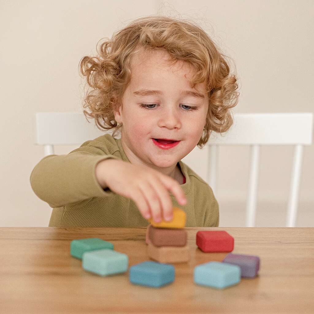 Blocs de construction I Arc-en-ciel en liège
