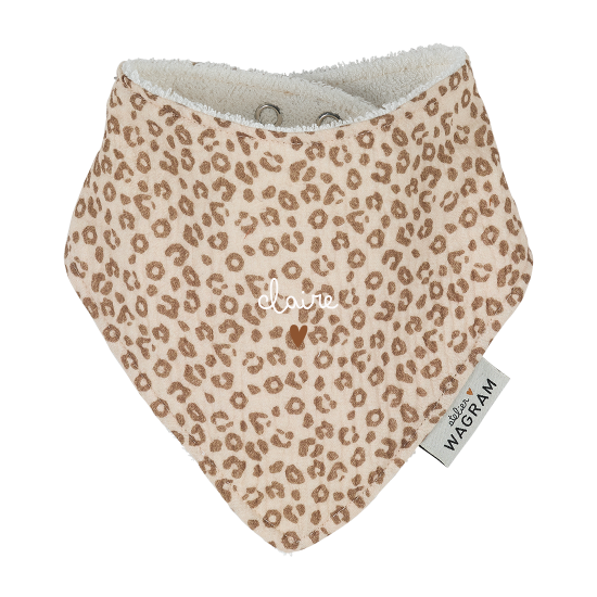 Bavoir Bandana | Léopard