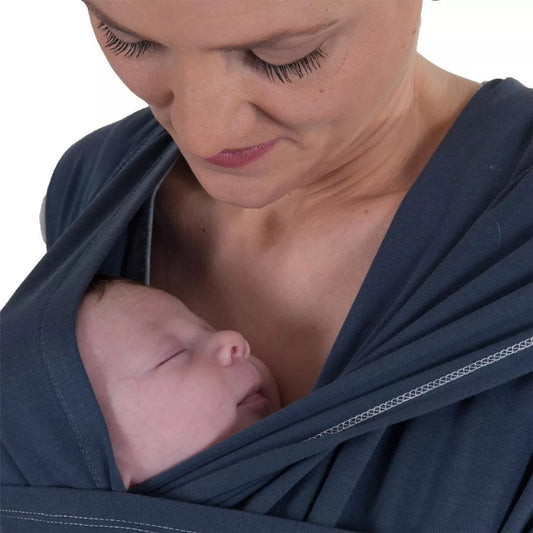 Écharpe de portage pour bébé prématuré I Anthracite