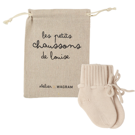 Chaussons | Mérinos écru