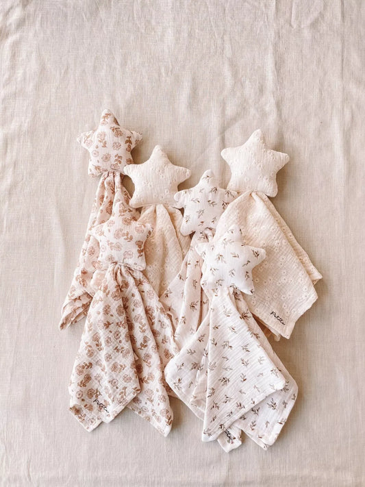 Doudou Étoile pour bébé - Différents modèles