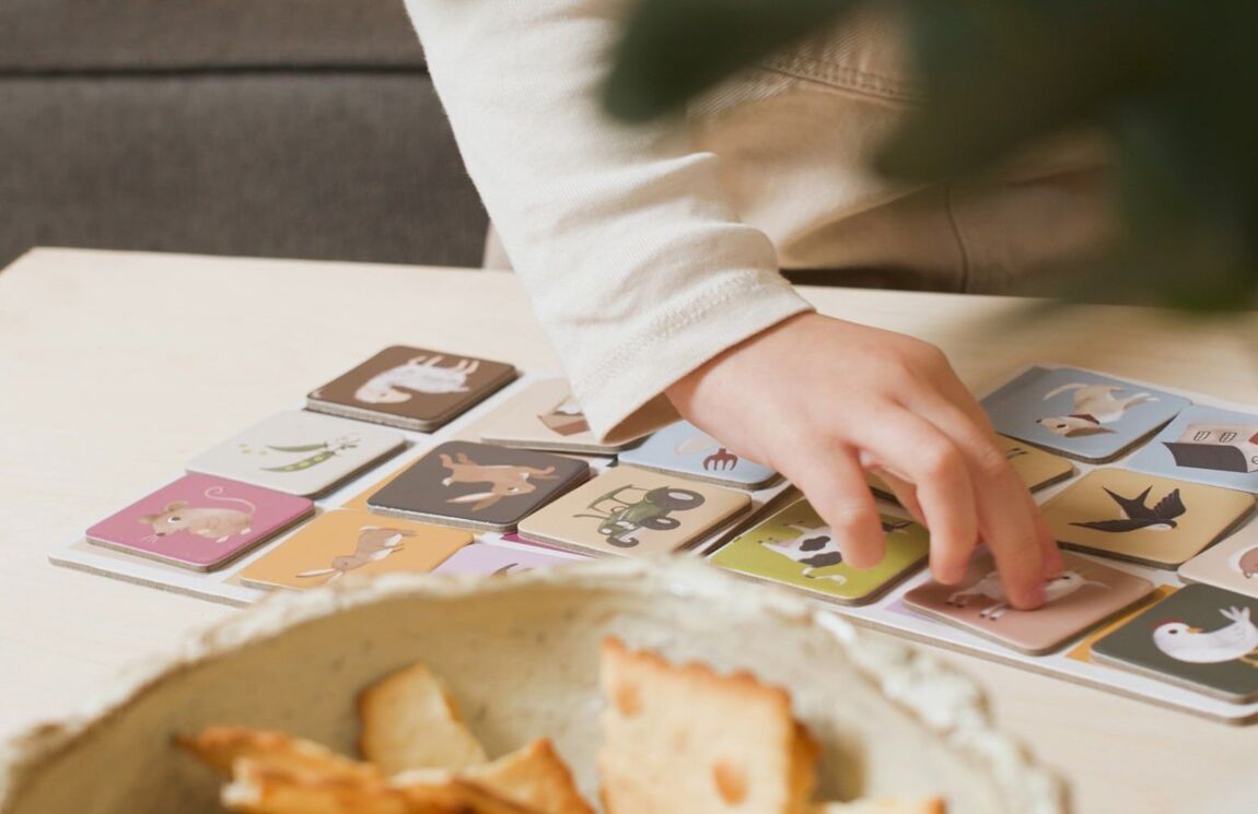 Jeu loto des images - À la ferme