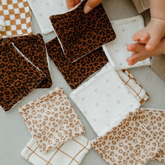 Lingette lavable | Léopard
