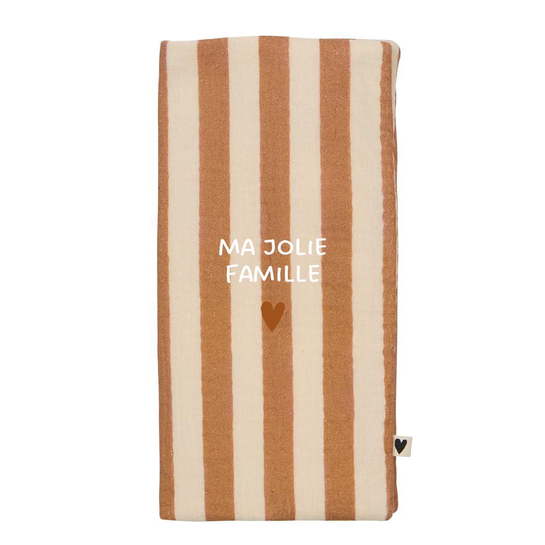Protège livret de famille | Rayures épaisses