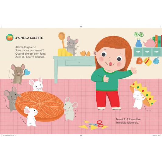 Livres de comptine I Mon recueil de comptines pour toute l'année