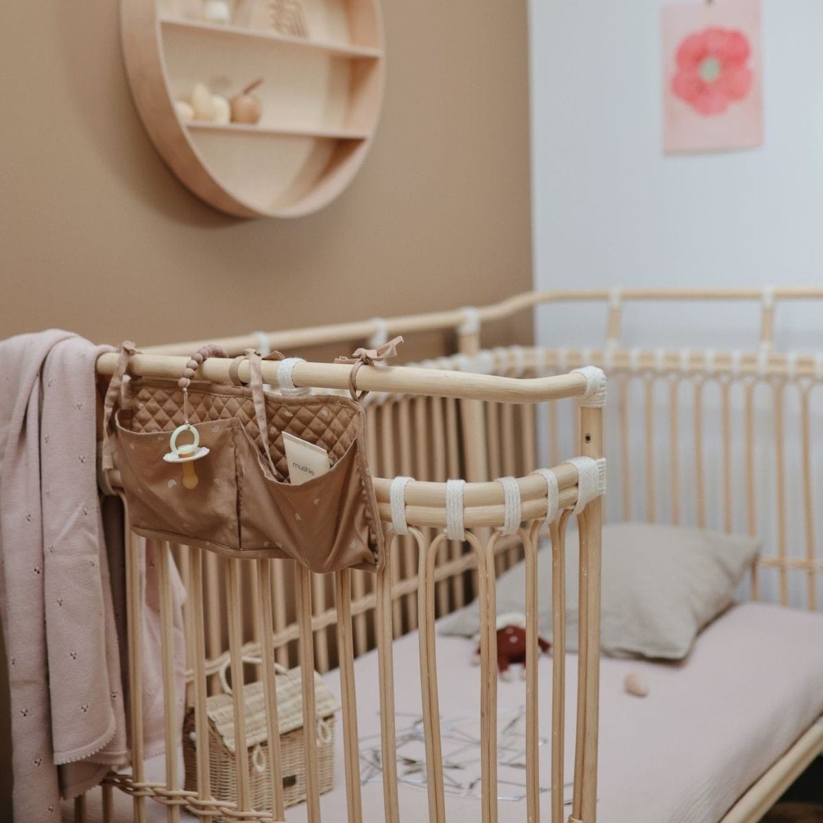 Attache tétine I Pale Taupe