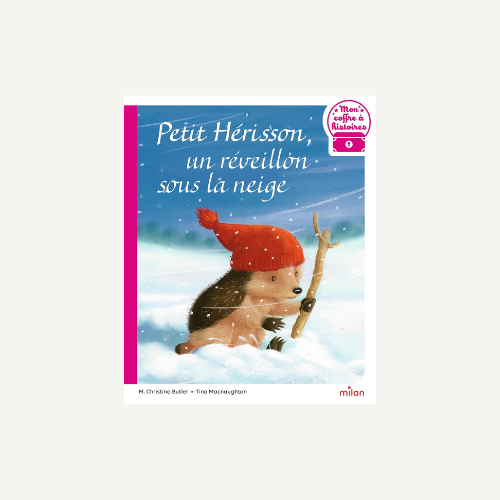 Petit hérisson un réveillon sous la neige