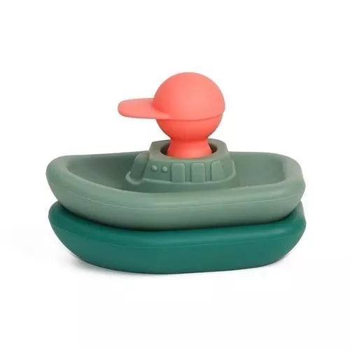 Jeux de bain I Bateau et capitaine Vert