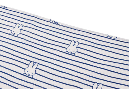 Langes gaze de coton | 70cm |  Miffy Stripe