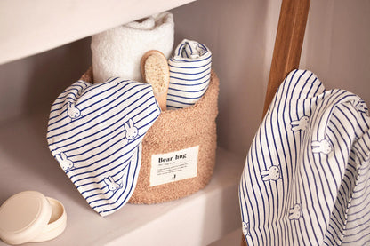 Langes gaze de coton | 70cm |  Miffy Stripe