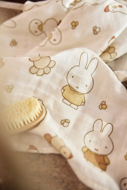 Langes gaze de coton | 70cm | Miffy Family Farm