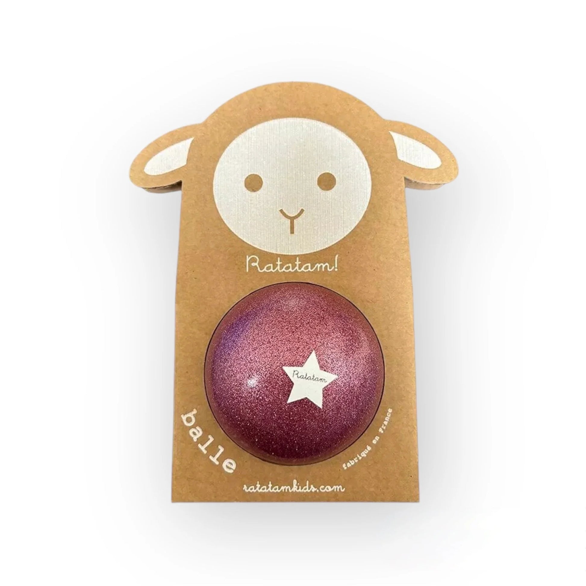 Balle de jeu 10 cm I Rose