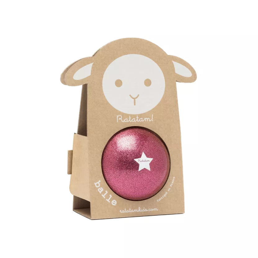 Balle de jeu 10 cm I Rose