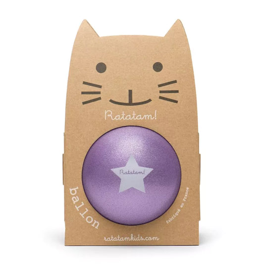 Balle de jeu 15 cm I Mauve