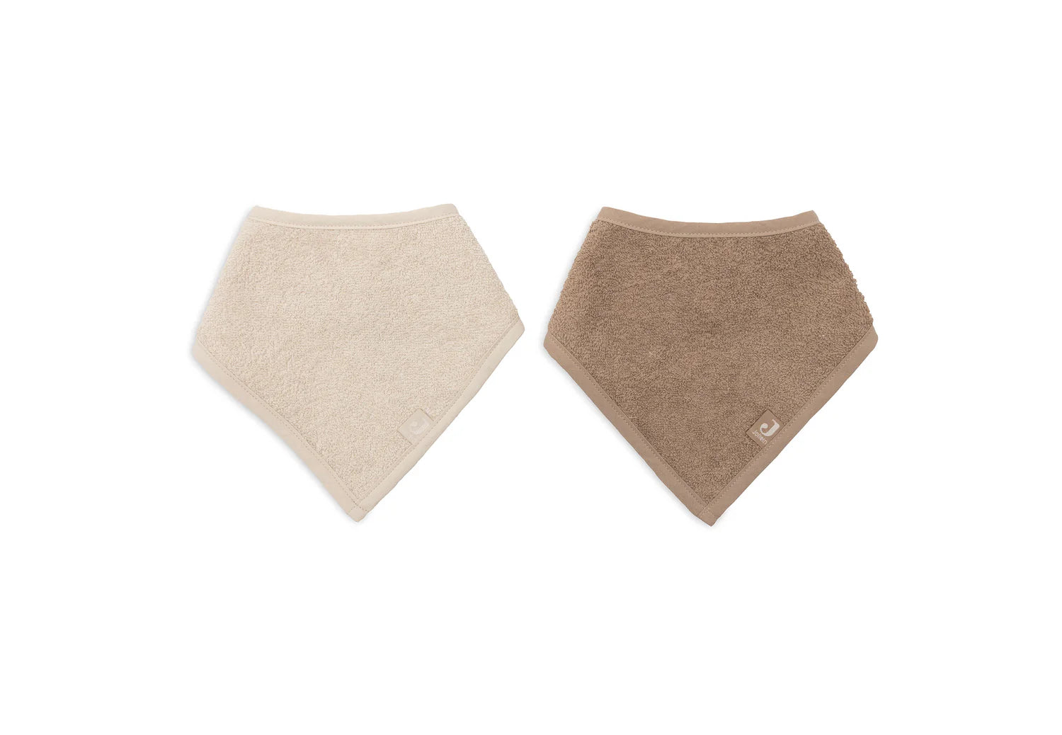 Bavoirs bandana | Sand & Milky Coffee