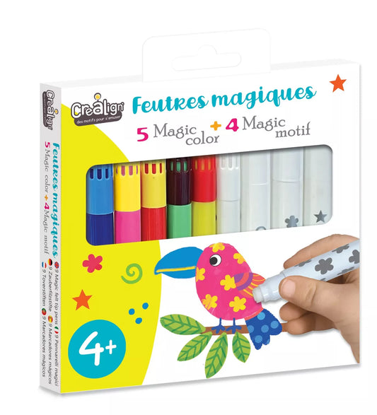 Boite de feutre magique