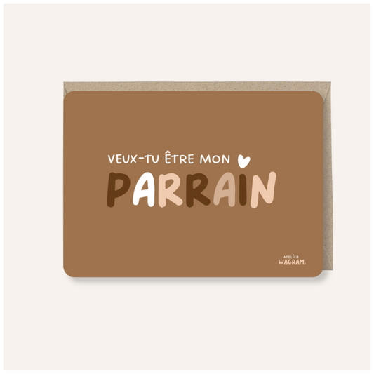 Carte | Veux-tu être mon parrain
