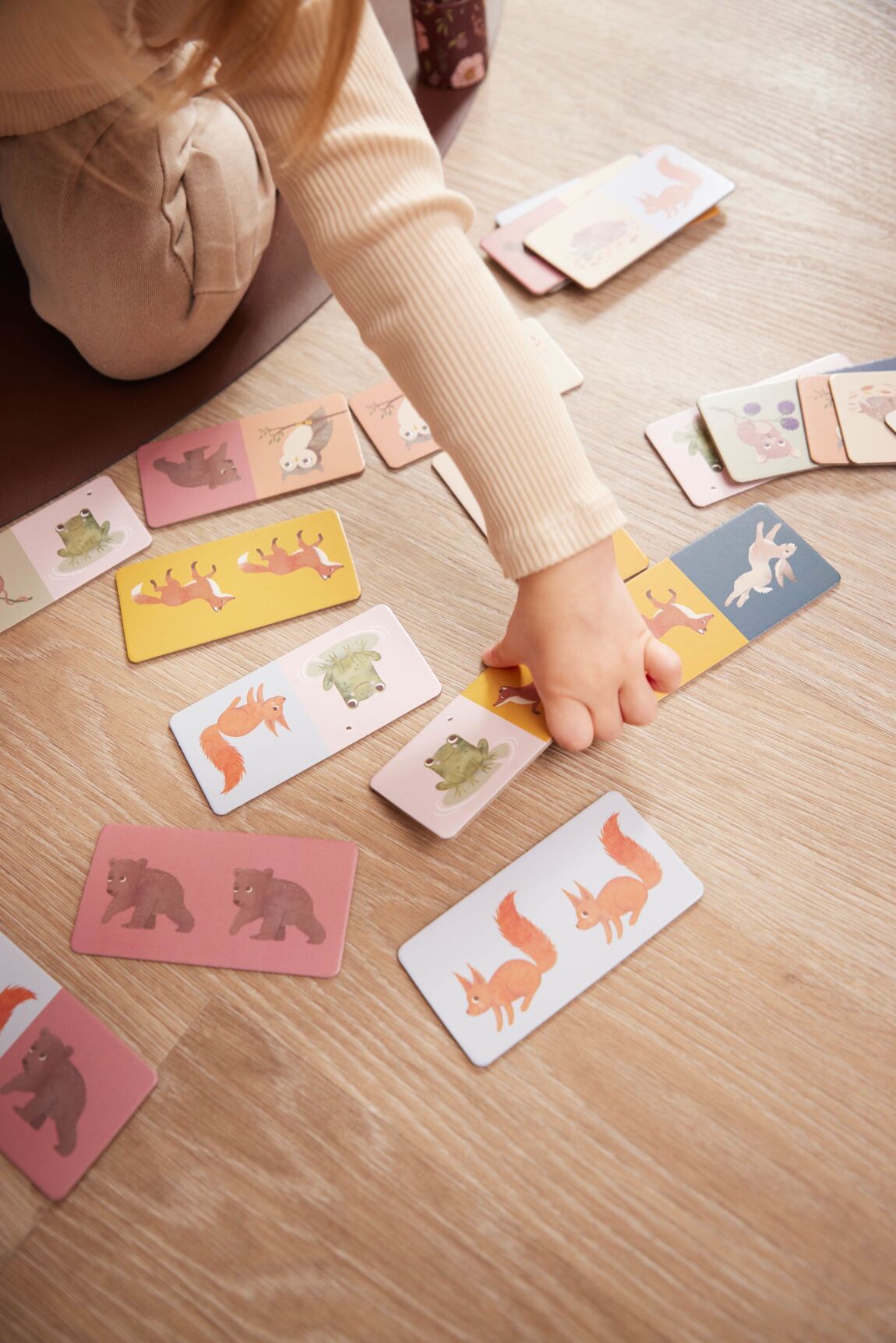 Jeu du domino I Animaux Nordique