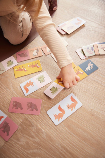 Jeu du domino I Animaux Nordique