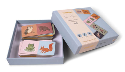 Jeu du domino I Animaux Nordique