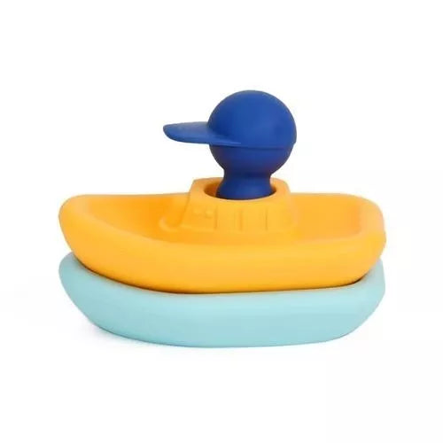 Jeux de bain I Bateau et capitaine Orange