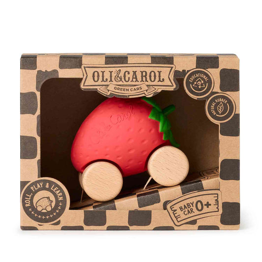 Jouet à rouler | Fraise