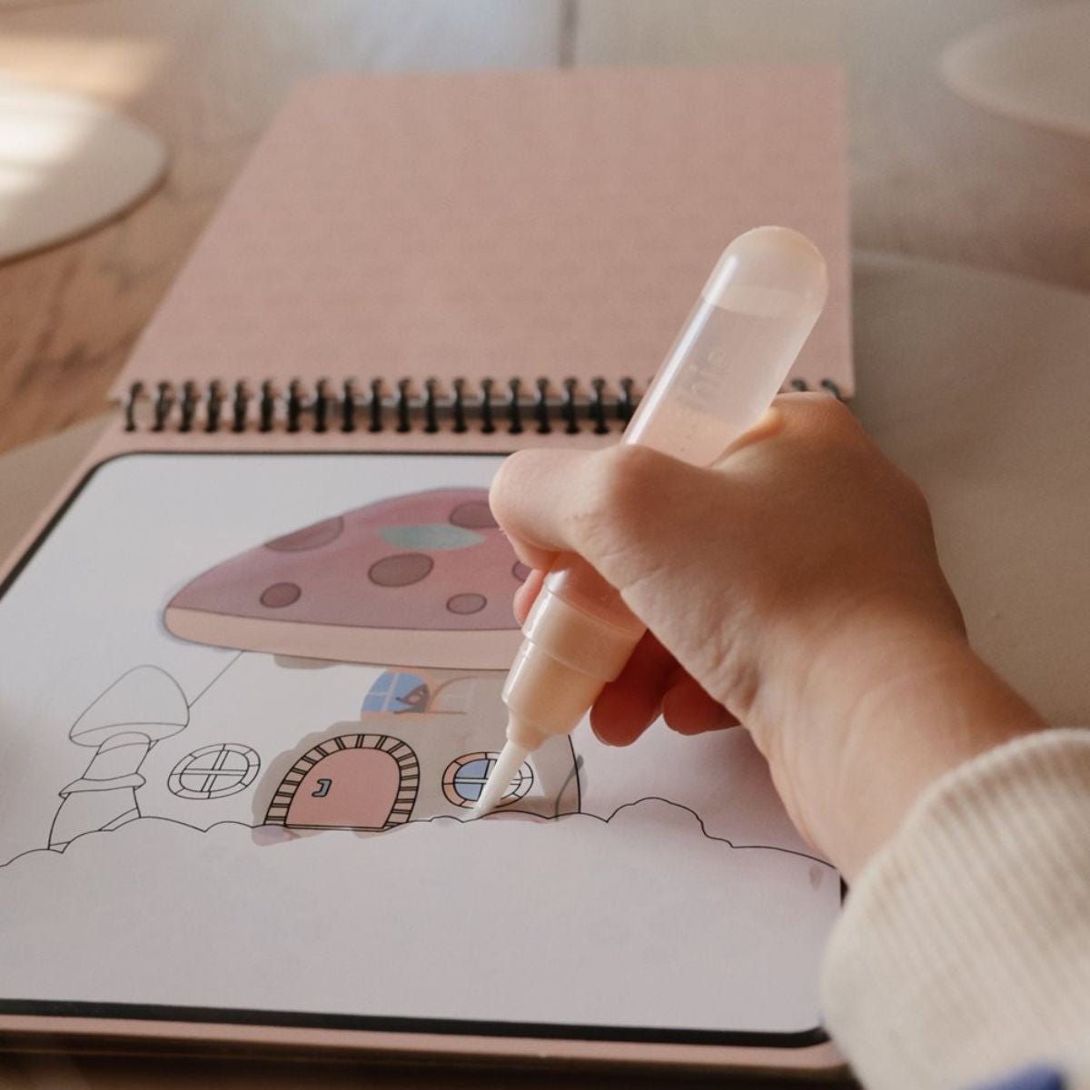 Livre de coloriage à l’eau I Fée