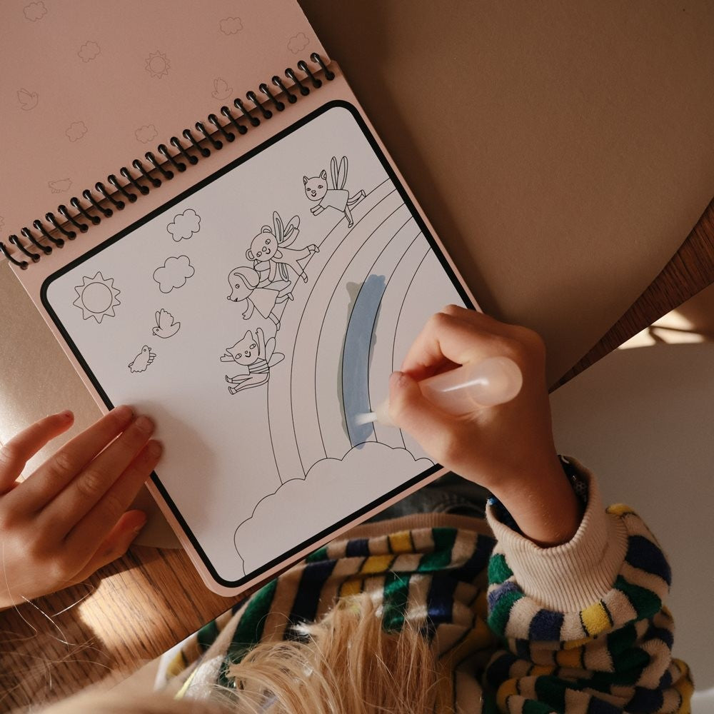 Livre de coloriage à l’eau I Fée