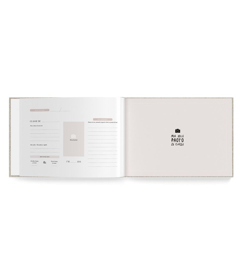 Livre souvenir d'école