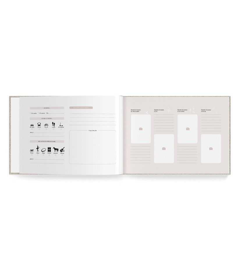 Livre souvenir d'école