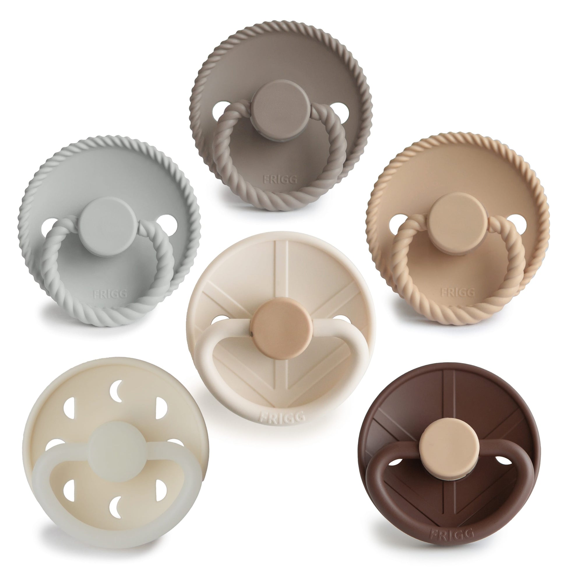 Lot de 6 tétines | Earthy Wonder