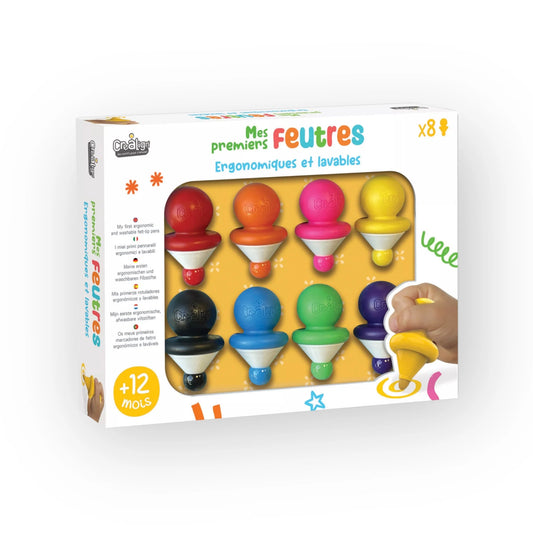 Mes premiers feutres | 8 Feutres