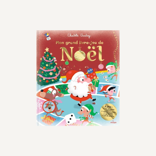 Mon grand livre de jeux de Noël