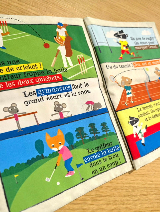 Mon journal en tissu | Les sports