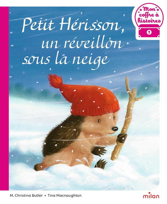 Petit hérisson un réveillon sous la neige