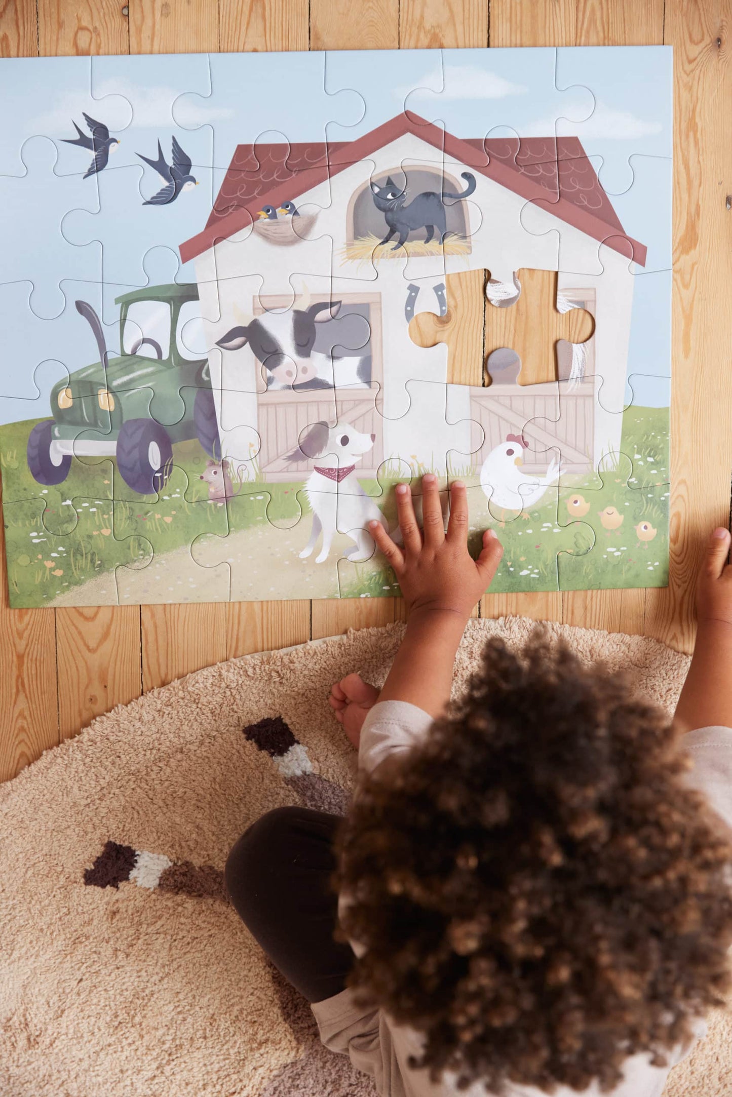 Puzzle 30 pièces I À la ferme